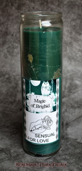 Hexenshop Dark Phönix Magic of Brighid Ritual Glaskerze Sinnlichkeit